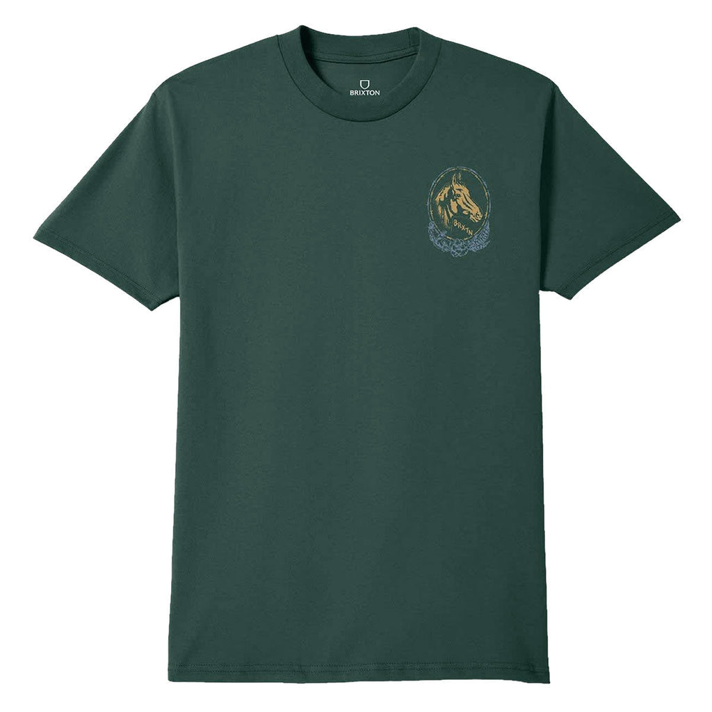 Brixton Marley T-Shirt - Forest Green