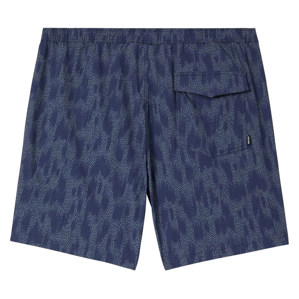 Brixton Everyday Hybrid 7" Shorts - Washed Navy Crackle