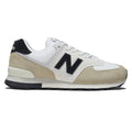 New Balance 574 Shoes - Sea Salt/Linen/Navy