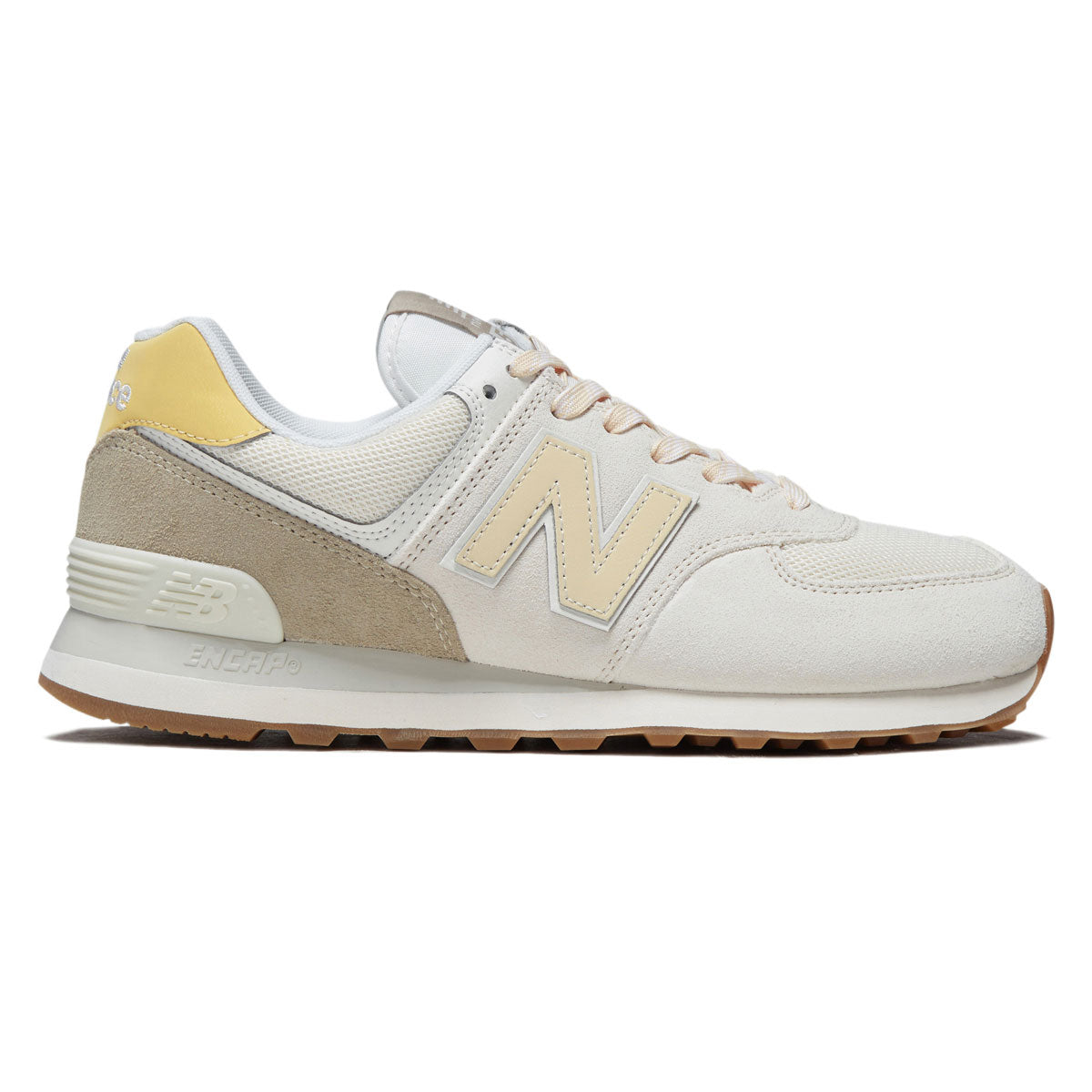 New Balance Womens 574 Shoes - Sea Salt/Linen/Linen
