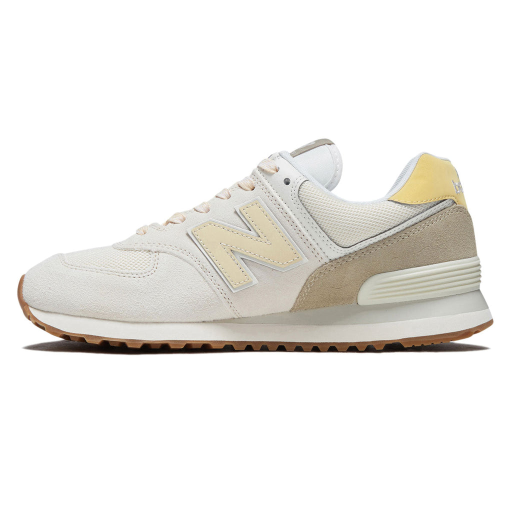 New Balance Womens 574 Shoes - Sea Salt/Linen/Linen