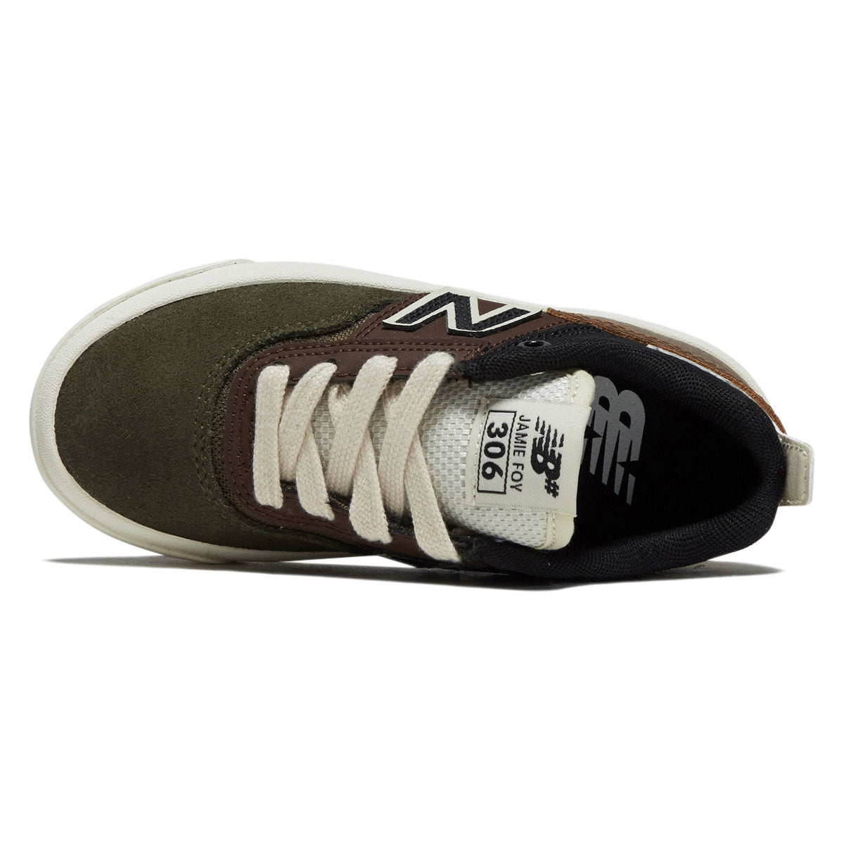 New Balance Youth 306 Foy Shoes - Dark Moss/Brown/Olive