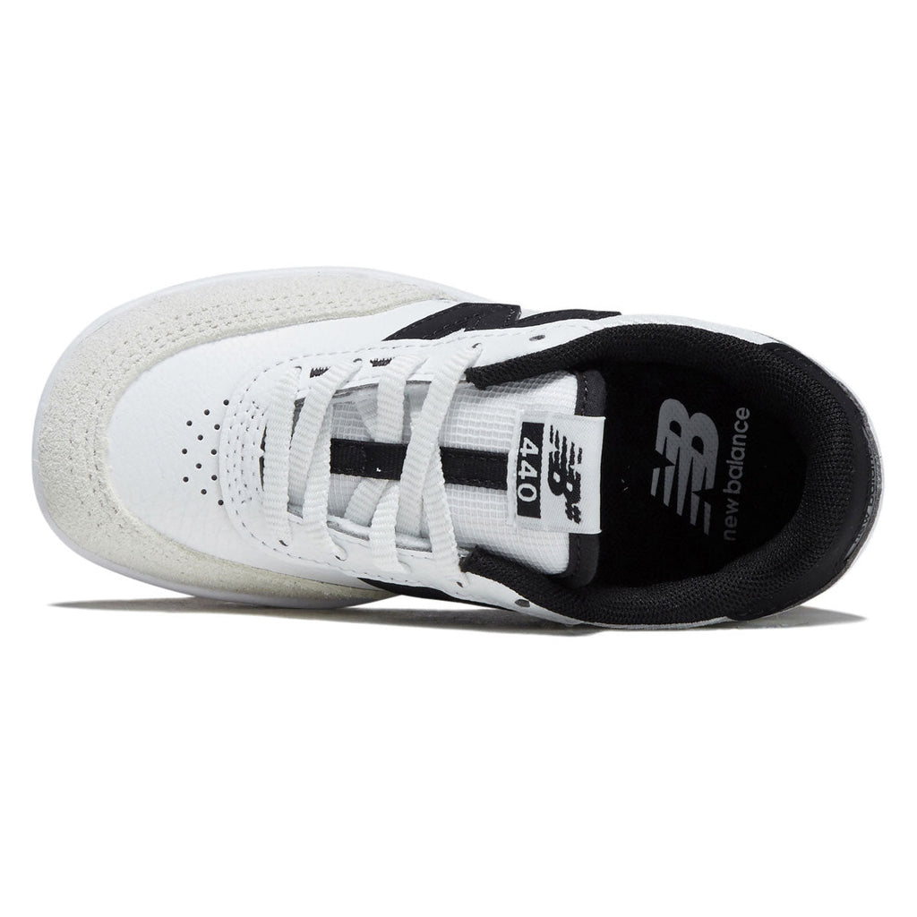 New Balance Youth 440 V2 Shoes - Sea Salt/White/Black