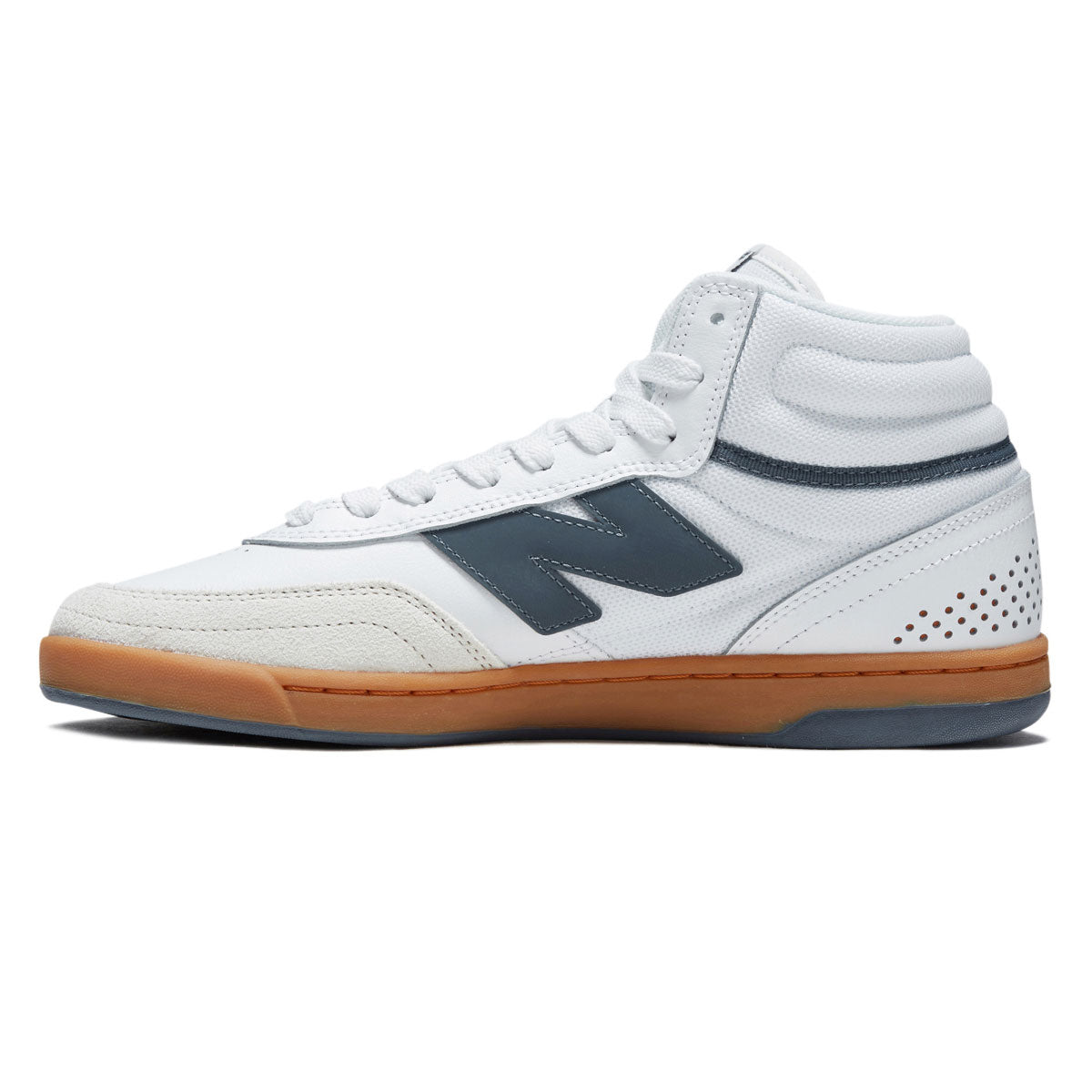 New Balance 440 Hi V2 Wide Shoes - White/Gum