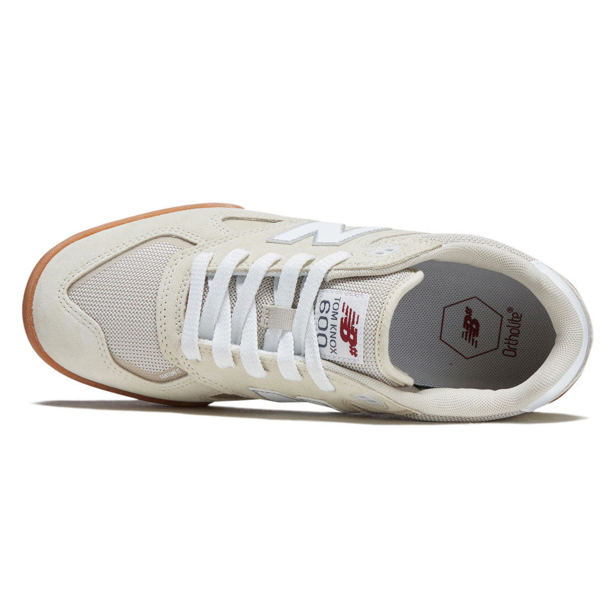 New Balance x Atlantic Drift 600 Tom Knox Shoes - Sea Salt/Gum