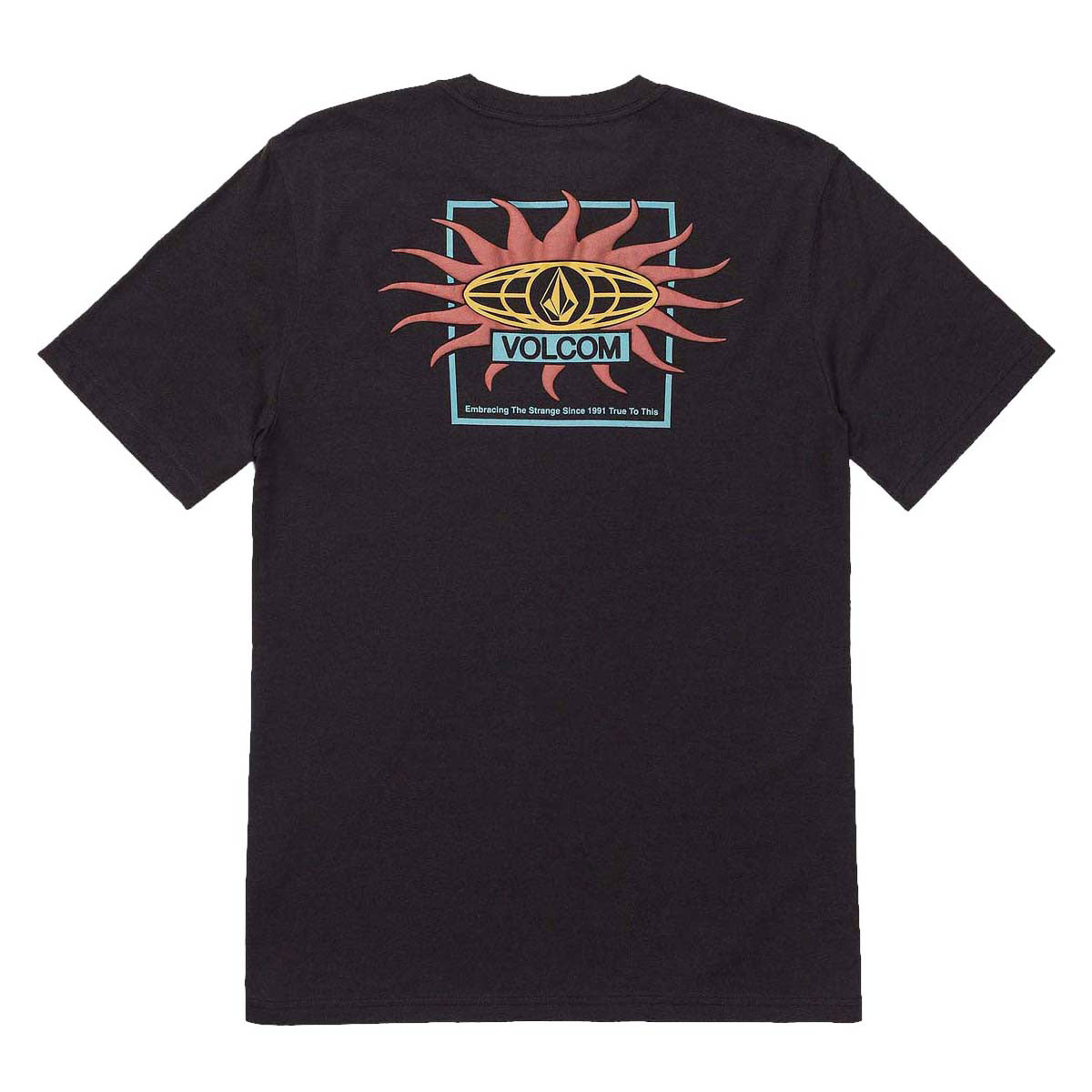 Volcom SPF91 T-Shirt - Washed Black Heather