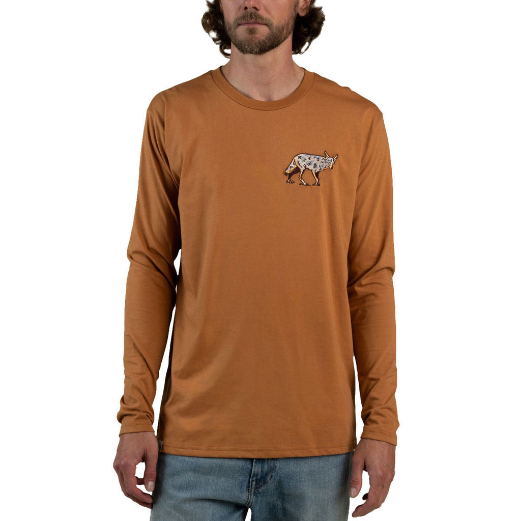 Sendero Coyote Long Sleeve T-Shirt - Meerkat
