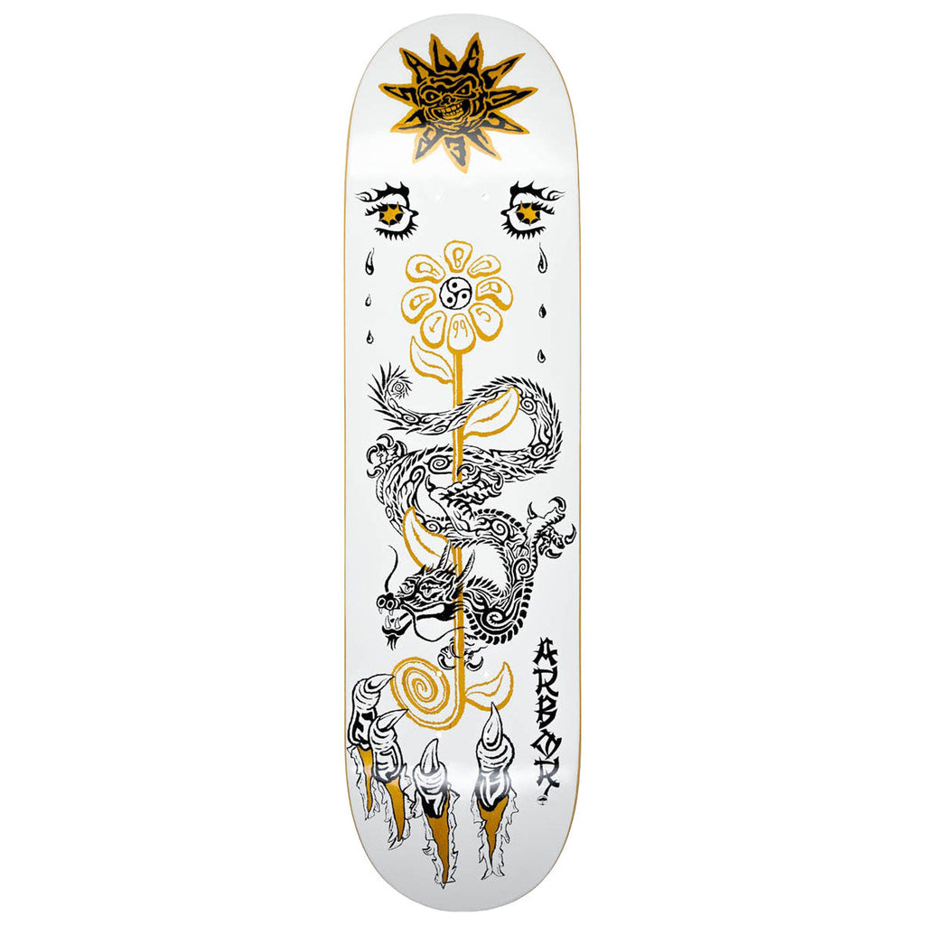 Arbor Alec Majerus Lucky Dragon Skateboard Deck - 8.25"