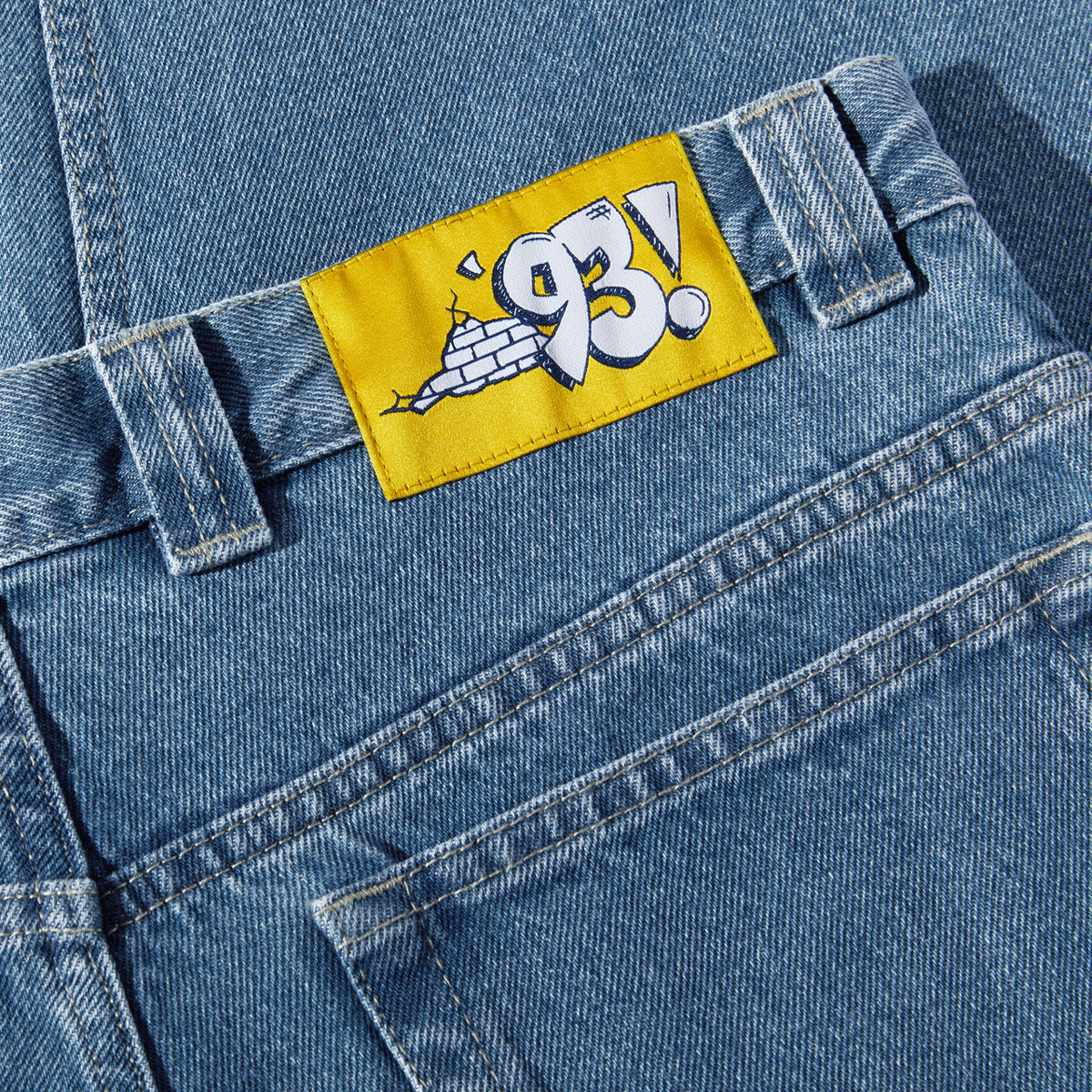 Polar 93! Denim Jeans - Mid Blue