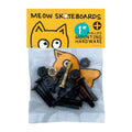Meow Phillips Bolts Hardware - 1"