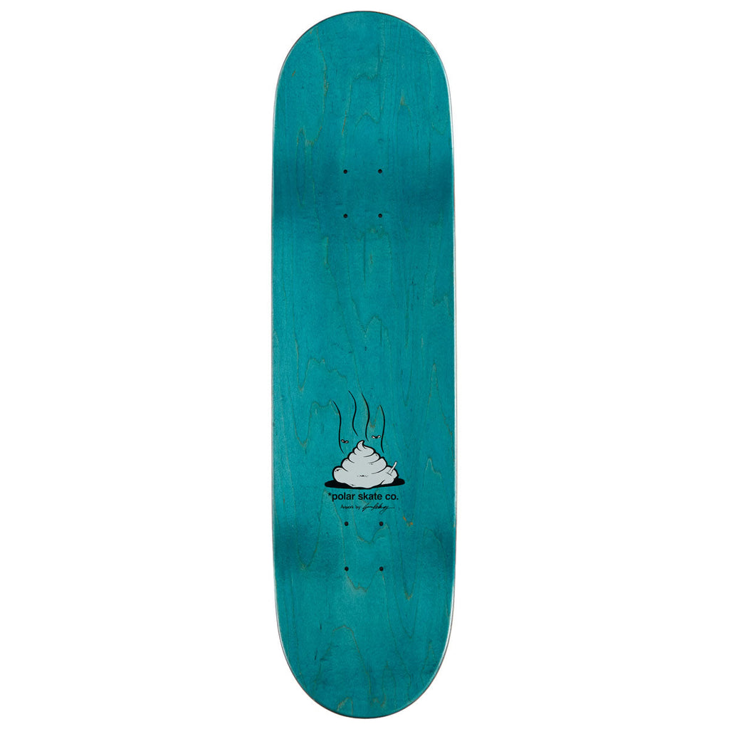 Polar David Stenström Tape & Panther Skateboard Complete - Black - 8.375"