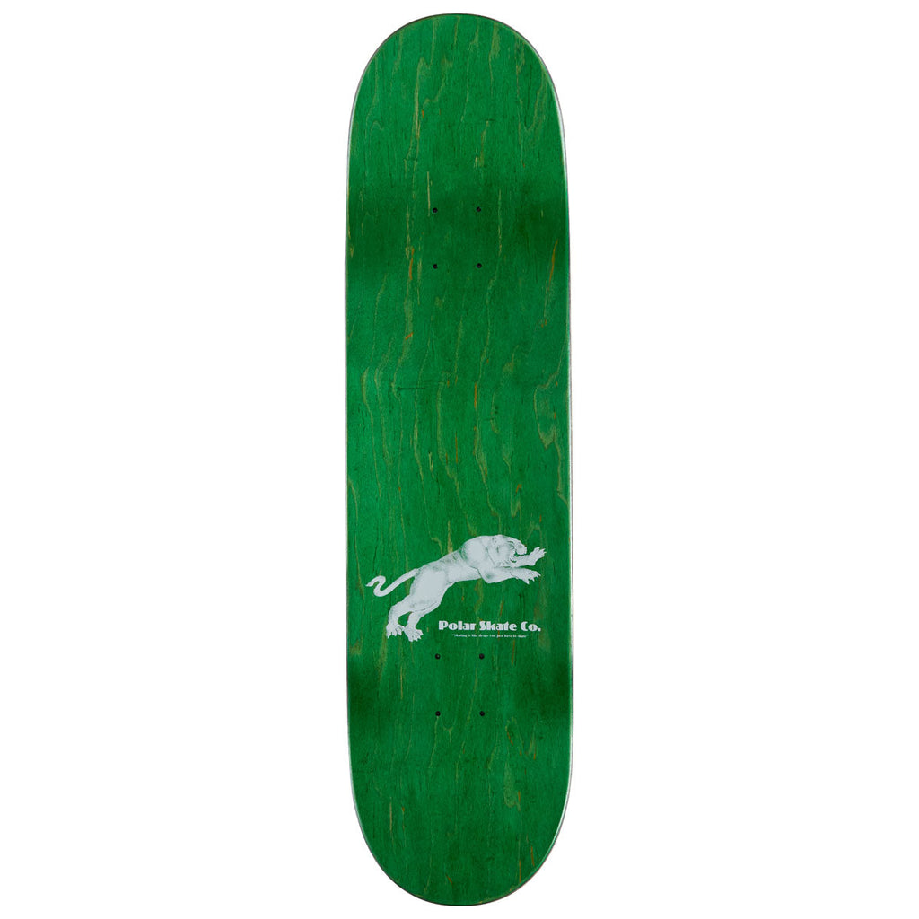 Polar David Stenström Tape & Panther Skateboard Complete - Black - 8.375"