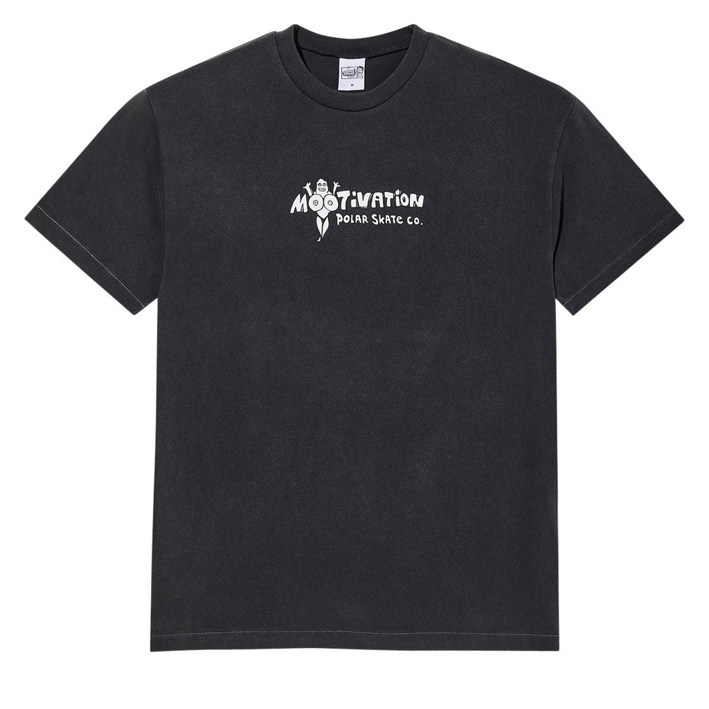 Polar Motivation Band T-Shirt - Silver Black