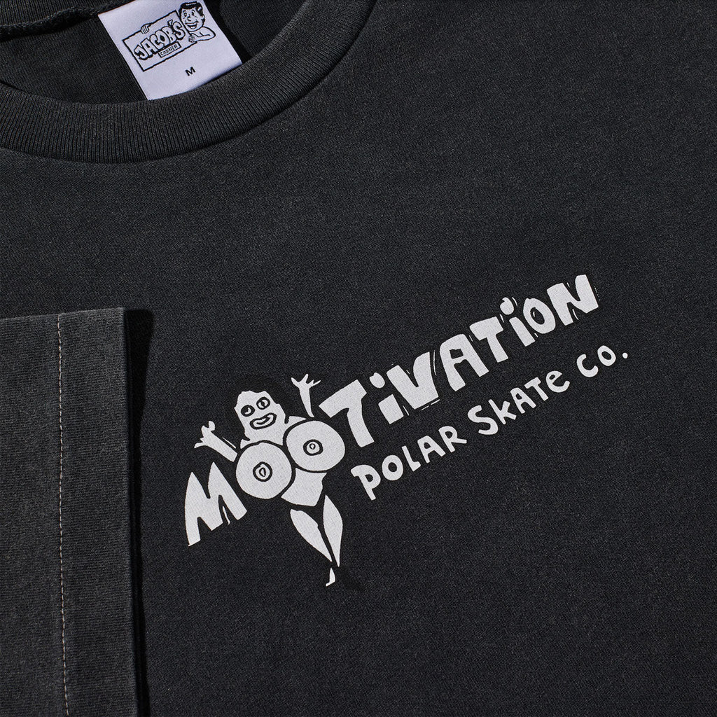 Polar Motivation Band T-Shirt - Silver Black