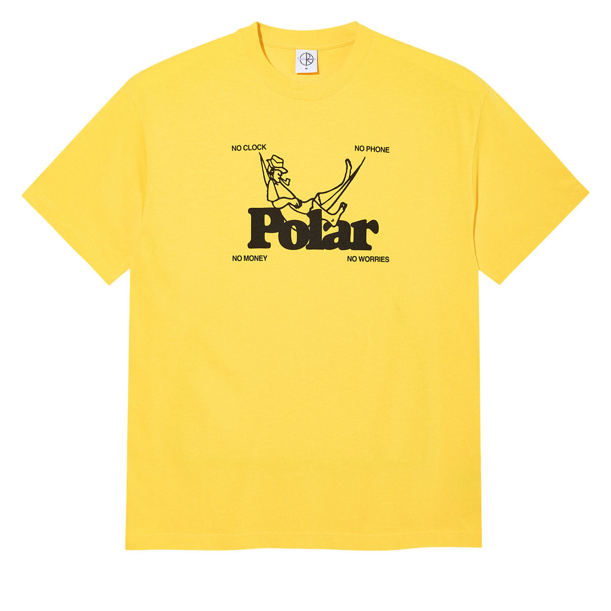 Polar No Worries T-Shirt - Lemon