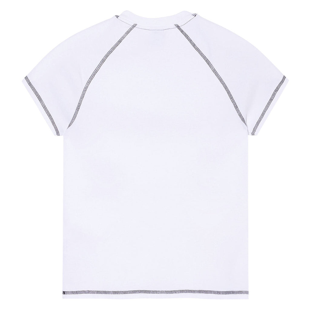 Polar Womens Script Logo Baby T-Shirt - White/Graphite