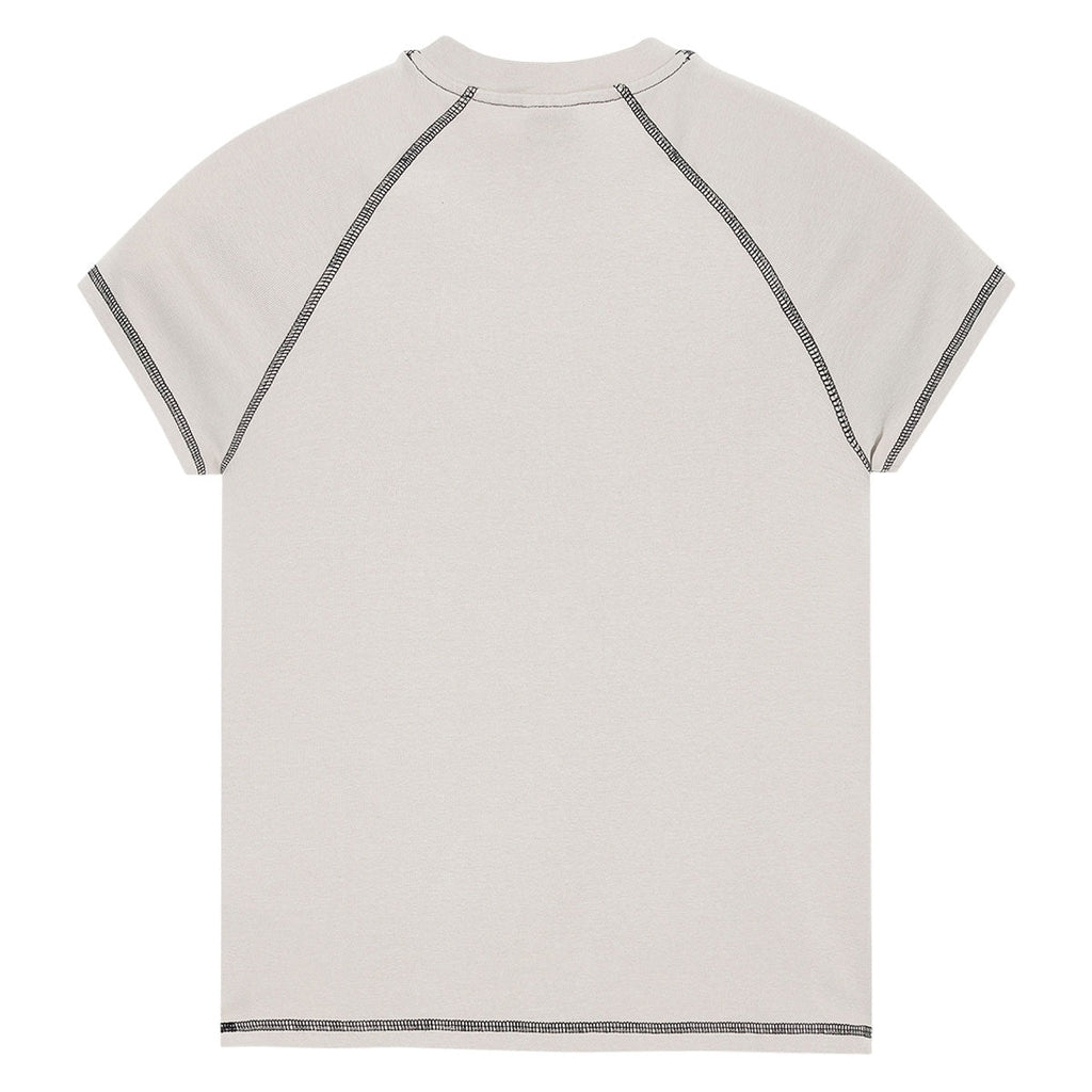 Polar Womens Script Logo Baby T-Shirt - Grey/Black