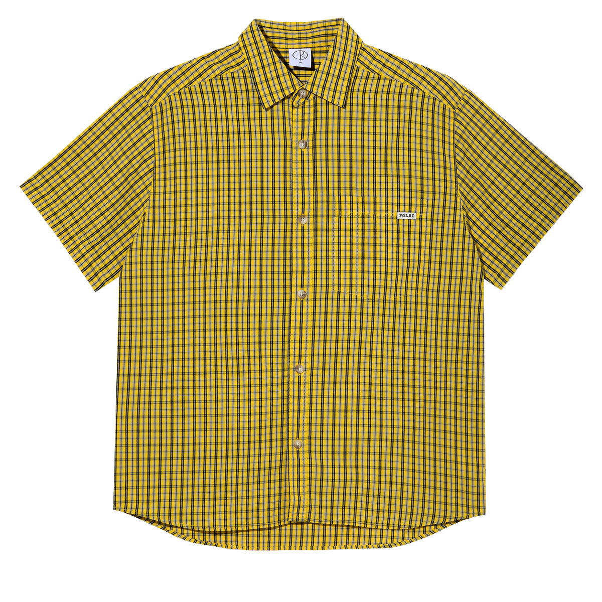 Polar Mitchell Shirt - Lemon/Black