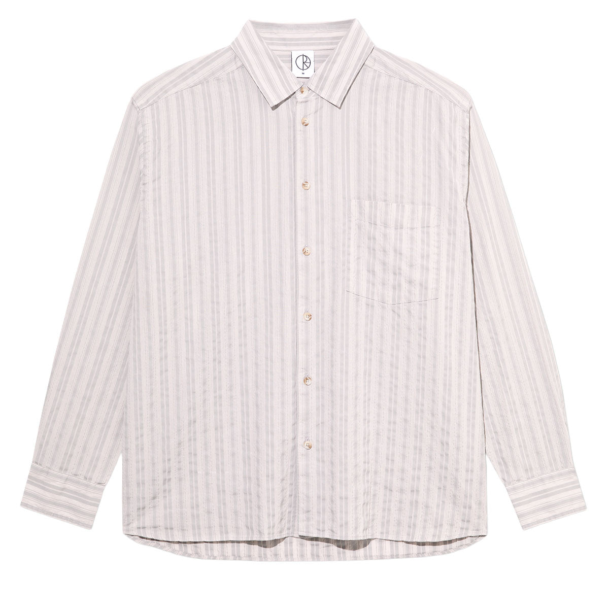 Polar Bart Long Sleeve Shirt - Grey Stripe