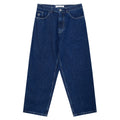 Polar Big Boy Jeans - Dark Blue/White Stitching