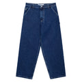 Polar Big Boy Work Pants - Dark Blue/White Stitching