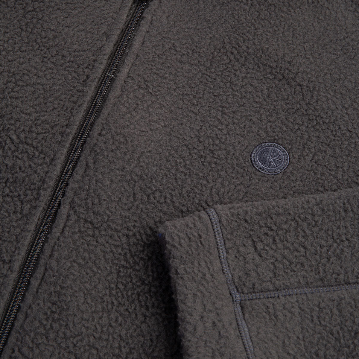 Polar Roman Fleece Jacket - Dirty Black