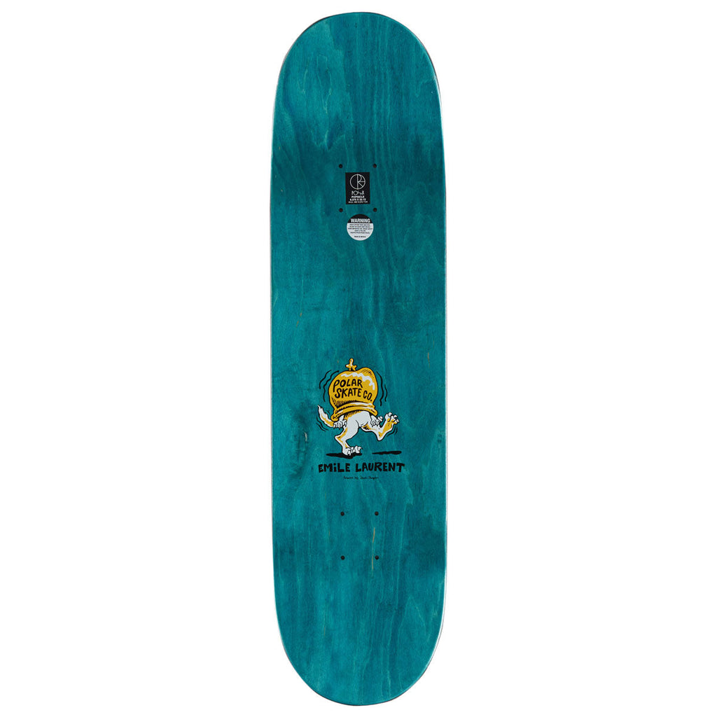 Polar Emile Laurent Accordion Dog Skateboard Deck - 8.375"