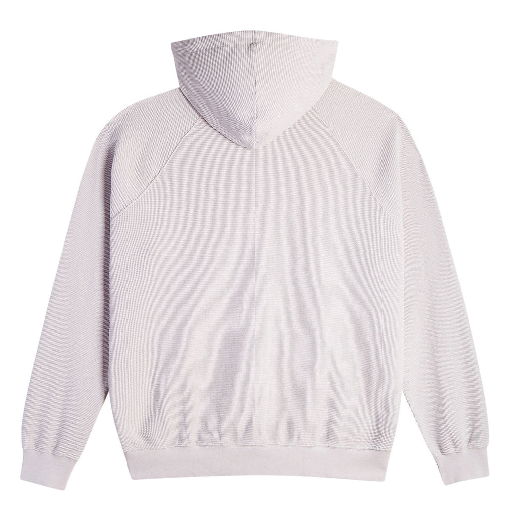Polar Waffle Zip Hoodie - Pale Taupe