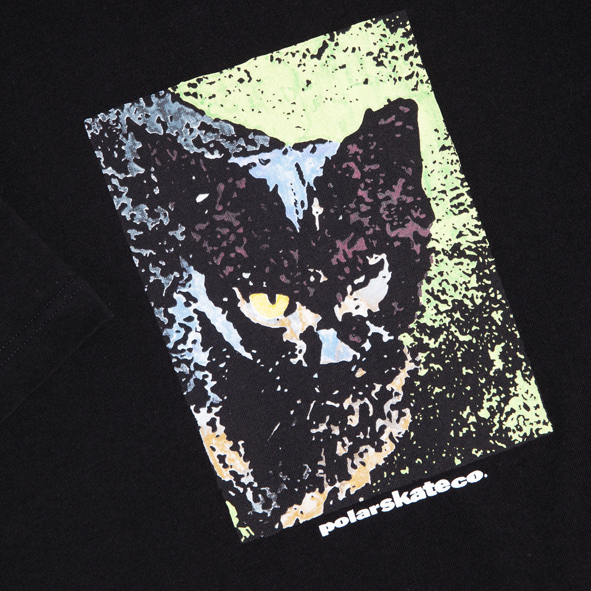 Polar Cat T-Shirt - Black