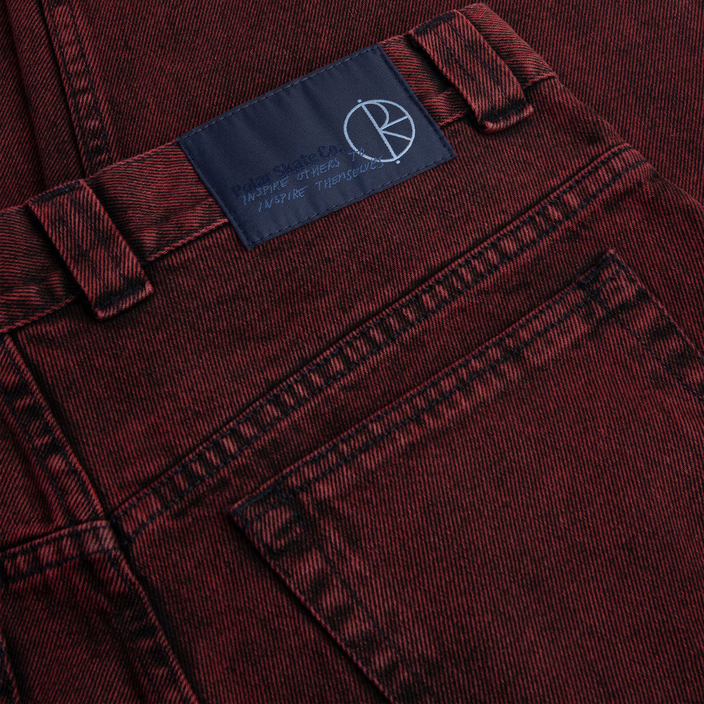 Polar 93! Denim Jeans - Red Black