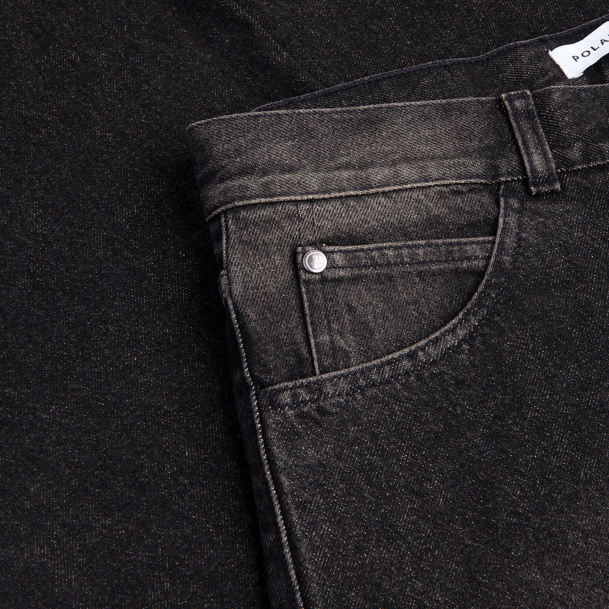 Polar 93! Denim Jeans - Dirty Black