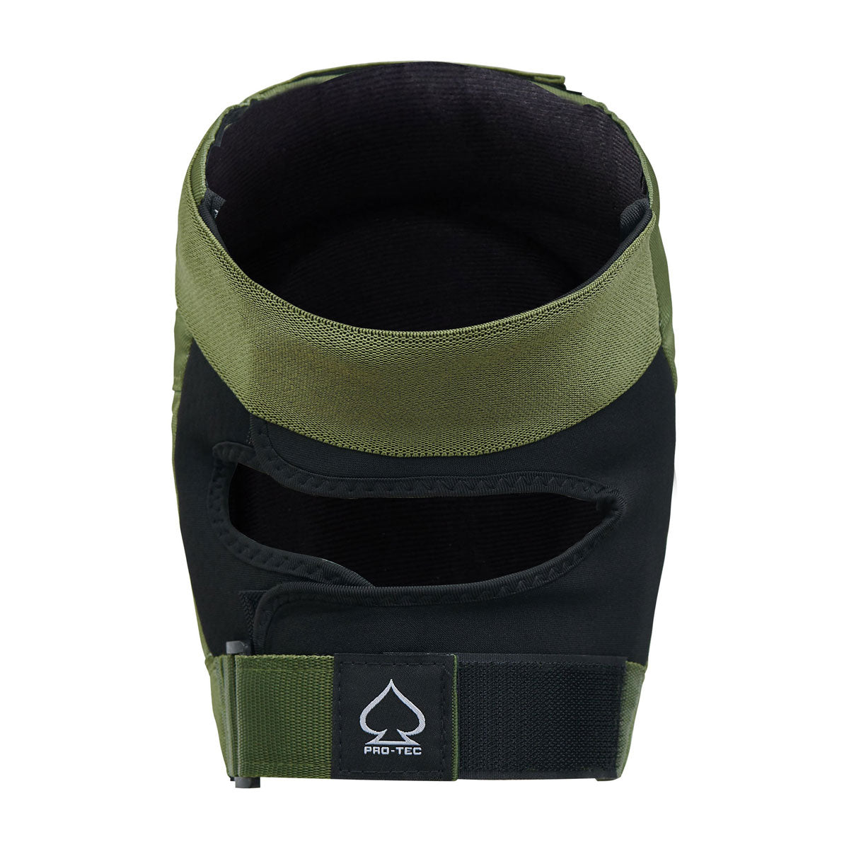 Pro-Tec Street Adult 3 Pack Open Back Set Of Pads - Army Green