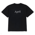 April Rhinestone T-Shirt - Black