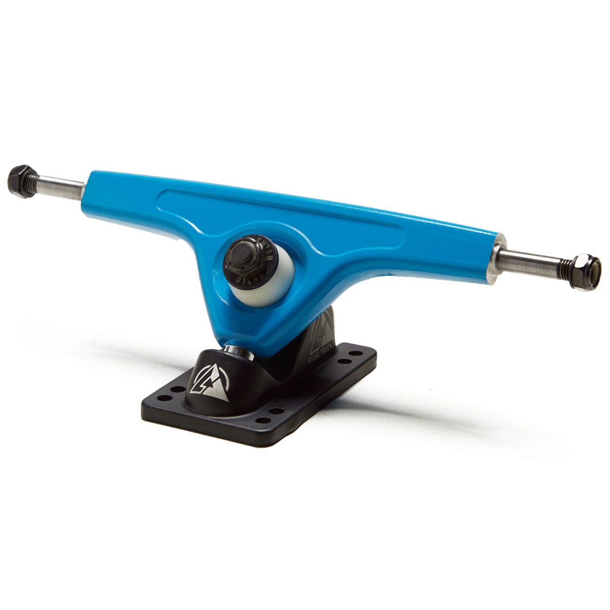 Atlas 180mm 8mm 48 Degree Ultralight Longboard Trucks - Black/Blue