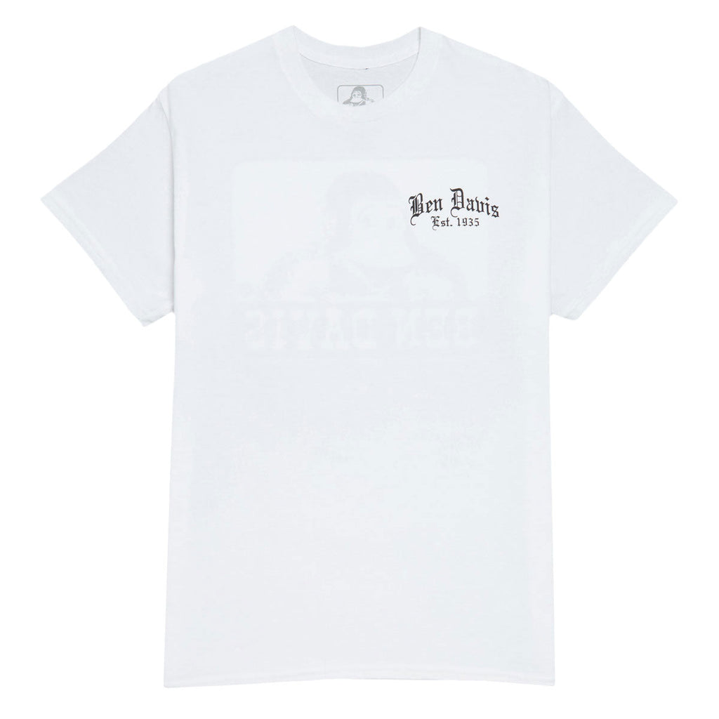 Ben Davis Paisley Logo T-Shirt - White