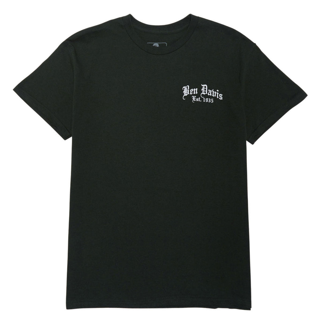 Ben Davis Paisley Logo T-Shirt - Green