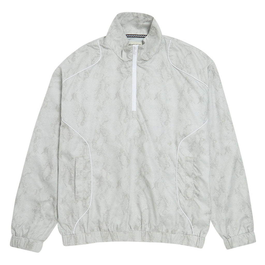 Devereux Piped Quarter Zip Sweatshirt - Succulent Green