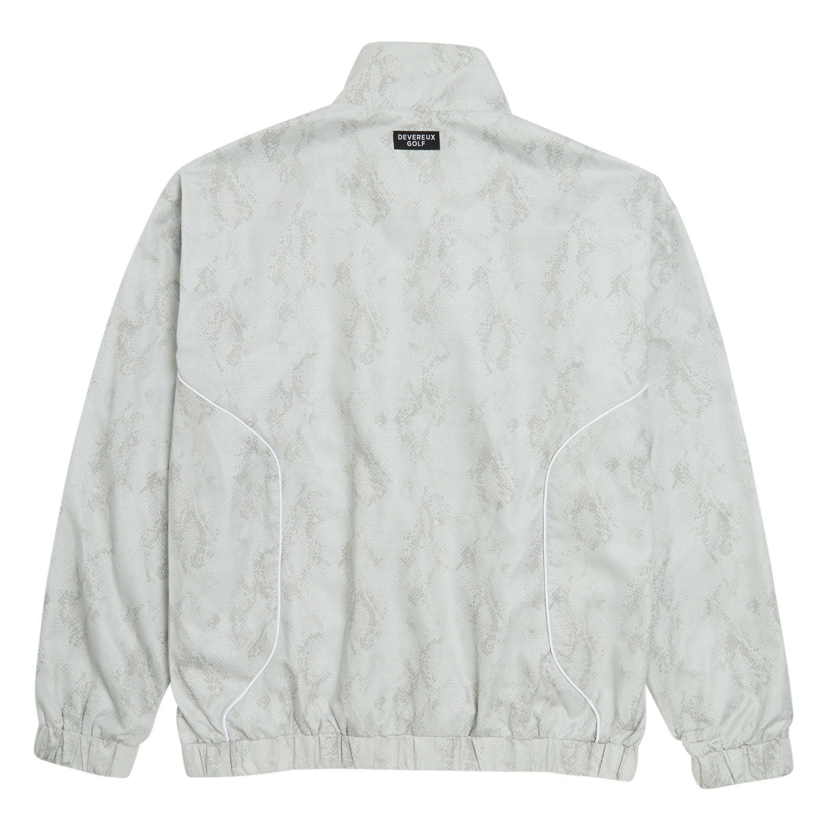 Devereux Piped Quarter Zip Sweatshirt - Succulent Green