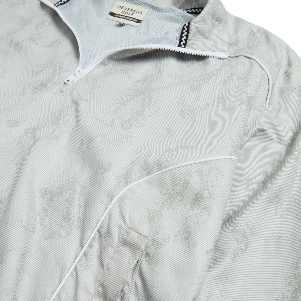 Devereux Piped Quarter Zip Sweatshirt - Succulent Green