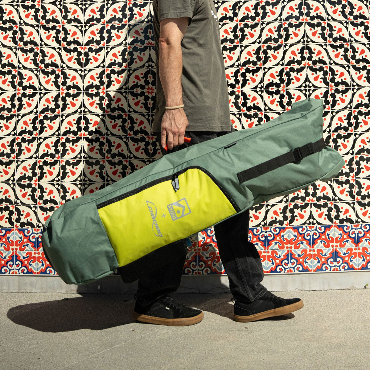Loaded x Kyoto Long Base Bag - Green