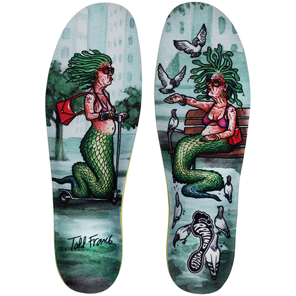 Remind Cush Impact Todd Francis Medusa 5.5MM Mid-High Arch Shoe Insole