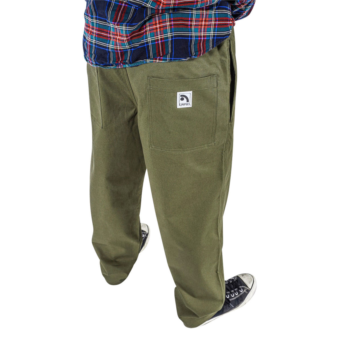 Limpies Navin Skate Pants - Olive