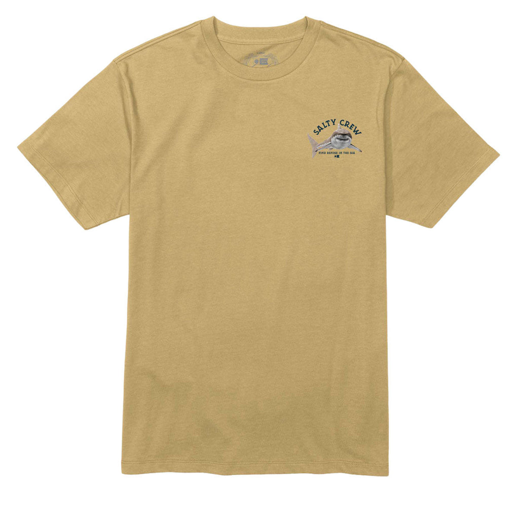Salty Crew Lurking T-Shirt - Mineral Yellow