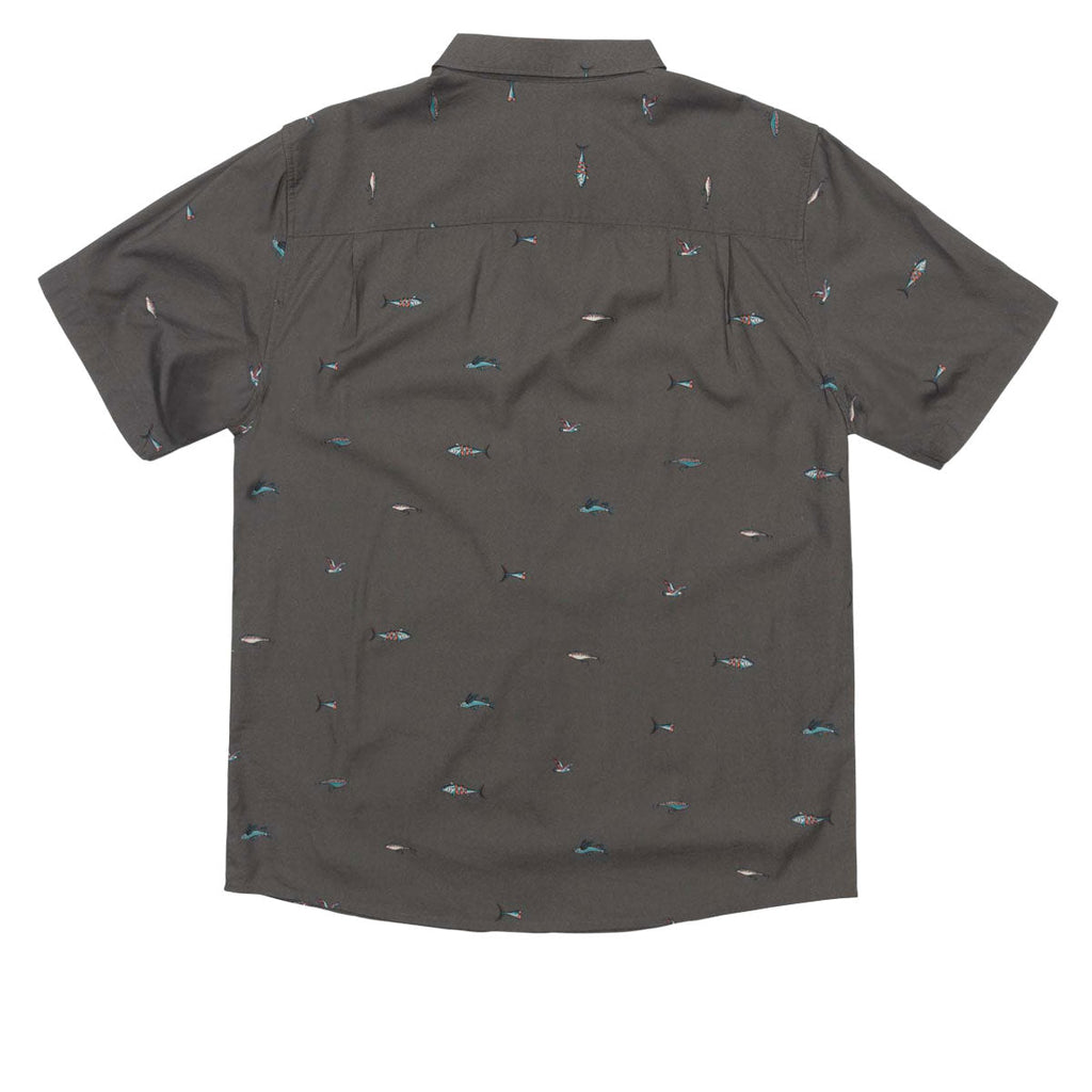 Salty Crew Crew Button Up Shirt - Charcoal