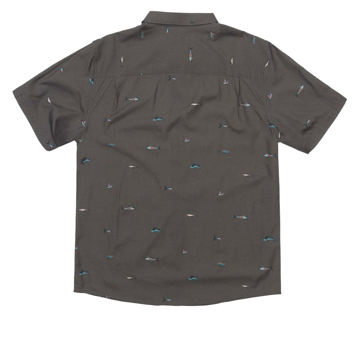 Salty Crew Crew Button Up Shirt - Charcoal