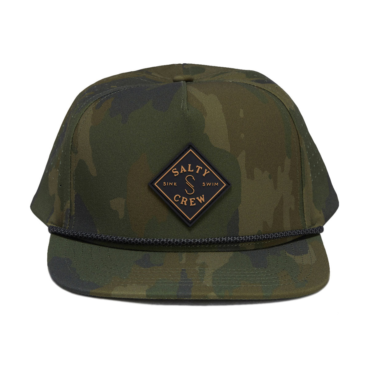 Salty Crew Long Range Snapback Hat - Ranger