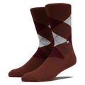 Bonfolk Argyle Socks - Rust