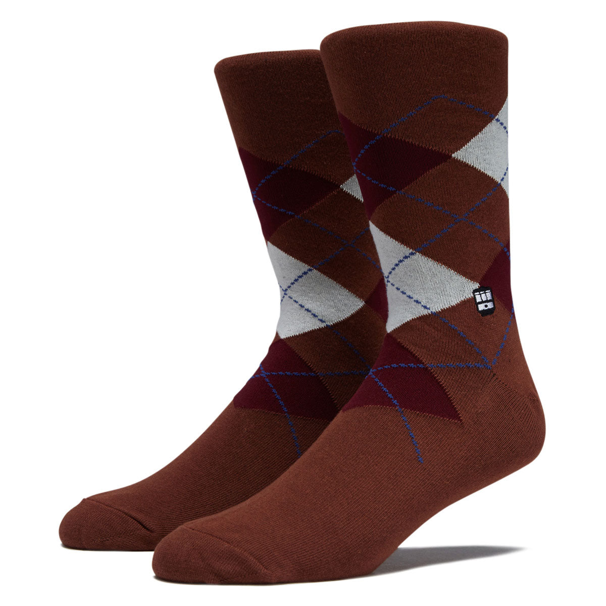Bonfolk Argyle Socks - Rust