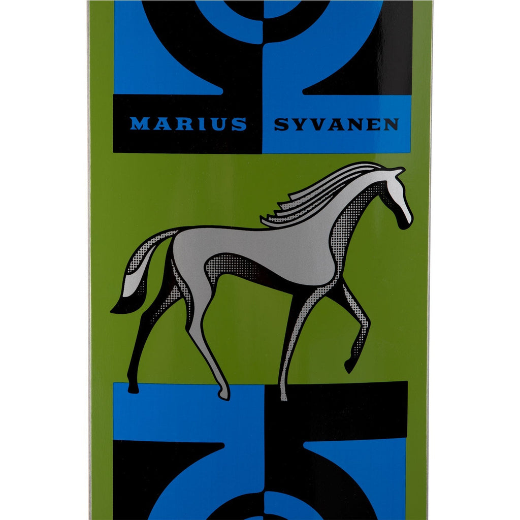 Habitat Syvanen Finnhorse Skateboard Complete - Metallic Ink - 8.125"