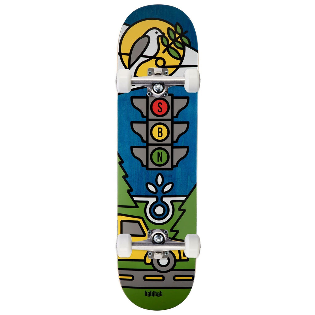 Habitat Baxter-Neal Sunny Afternoon Skateboard Complete - 8.25"
